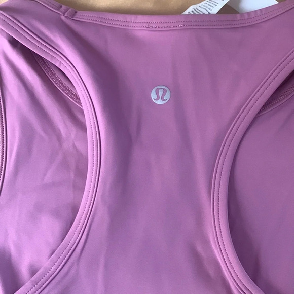 Lululemon Nulux Racerback Cropped Run tank 6,10,12 Velvet Dusk - Picture 2 of 10